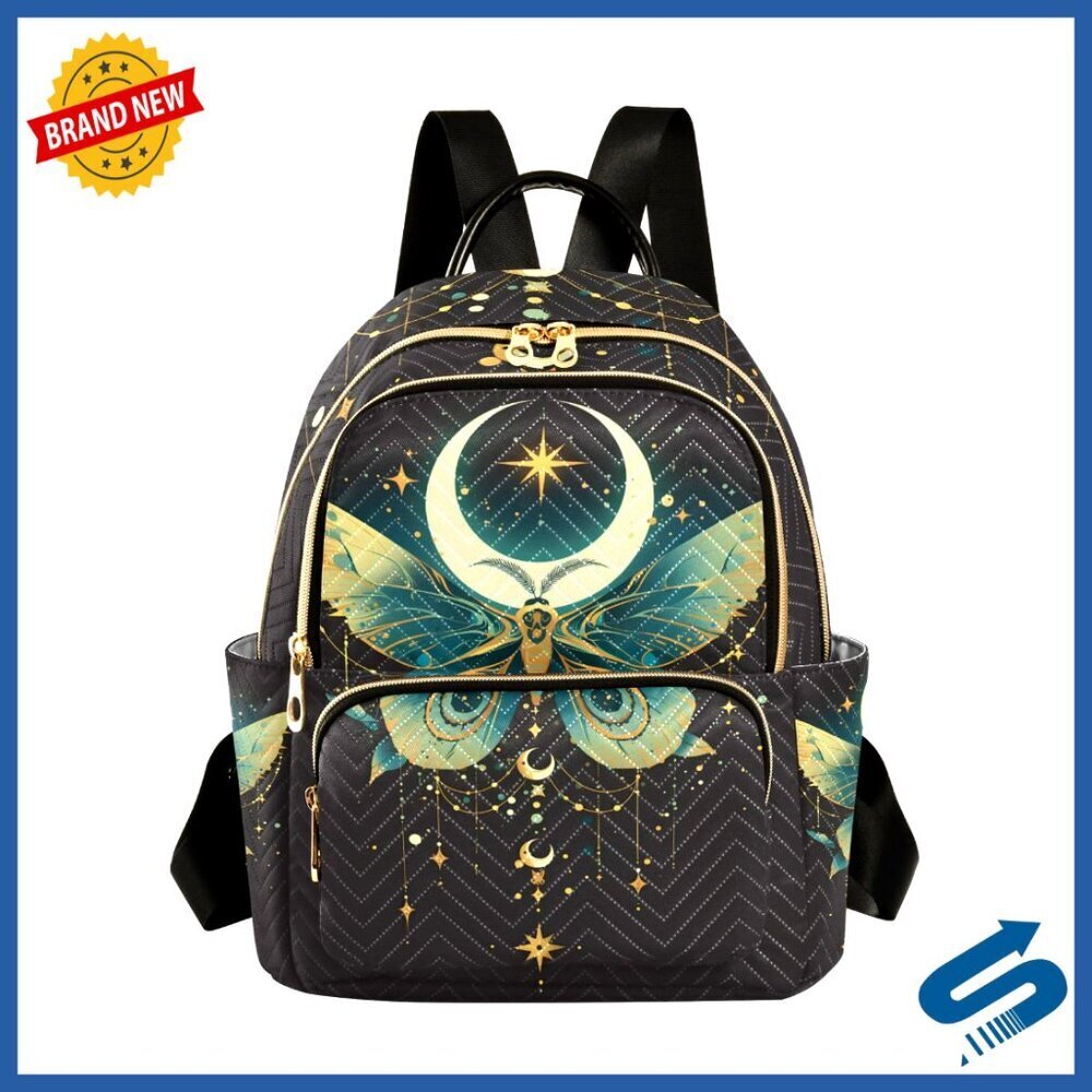 Small Backpack Purse Lightweight Travel Bag Fashion Daypack Quilted Design